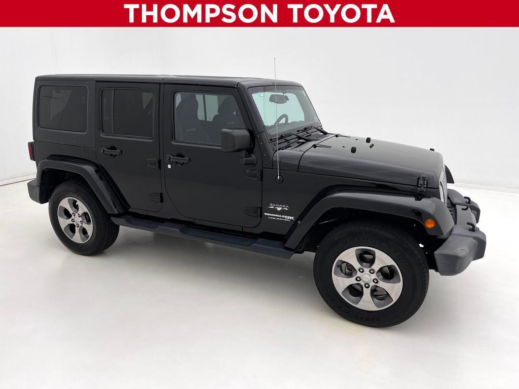 used 2018 Jeep Wrangler JK Unlimited car, priced at $18,990