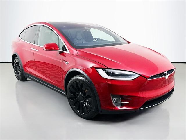 used 2017 Tesla Model X car, priced at $26,997