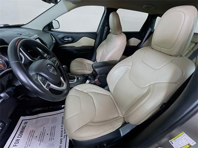 used 2017 Jeep Cherokee car, priced at $15,297