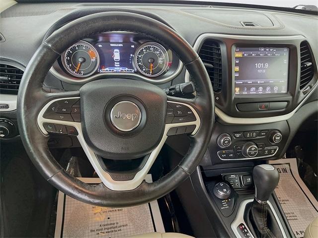 used 2017 Jeep Cherokee car, priced at $15,297