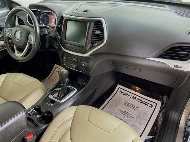used 2017 Jeep Cherokee car, priced at $15,297