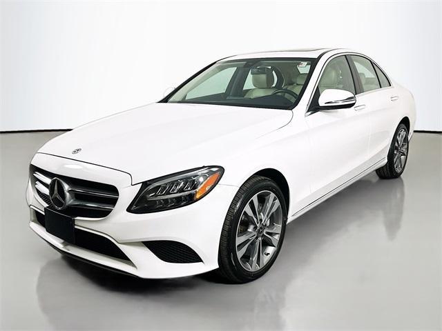 used 2021 Mercedes-Benz C-Class car, priced at $25,877