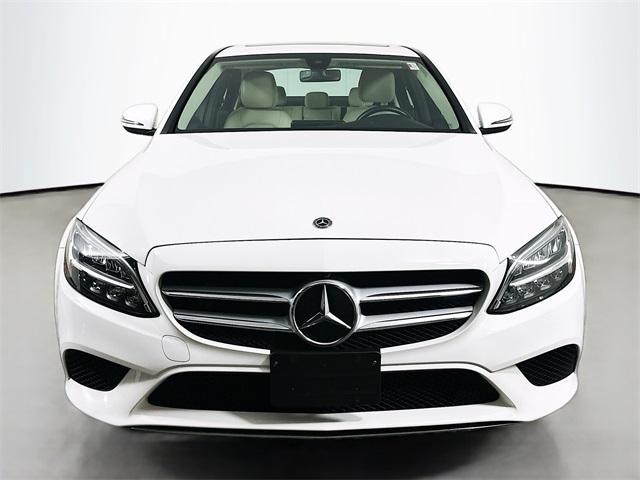 used 2021 Mercedes-Benz C-Class car, priced at $25,877