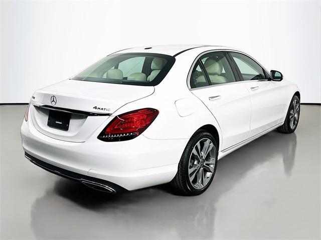 used 2021 Mercedes-Benz C-Class car, priced at $25,877