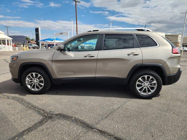 used 2021 Jeep Cherokee car, priced at $18,702
