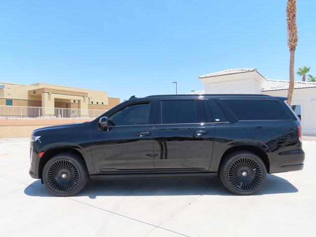 used 2022 Cadillac Escalade ESV car, priced at $85,803