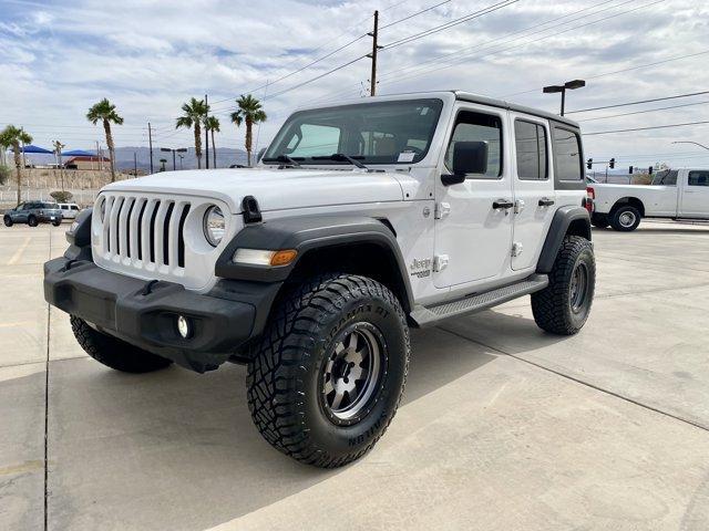used 2021 Jeep Wrangler Unlimited car, priced at $28,602
