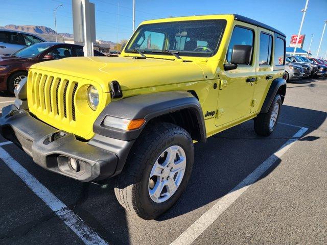 used 2023 Jeep Wrangler car, priced at $29,452