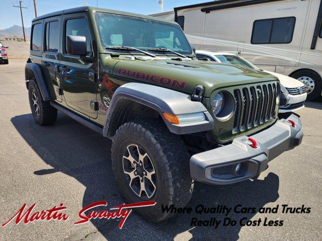 used 2021 Jeep Wrangler Unlimited car, priced at $36,422