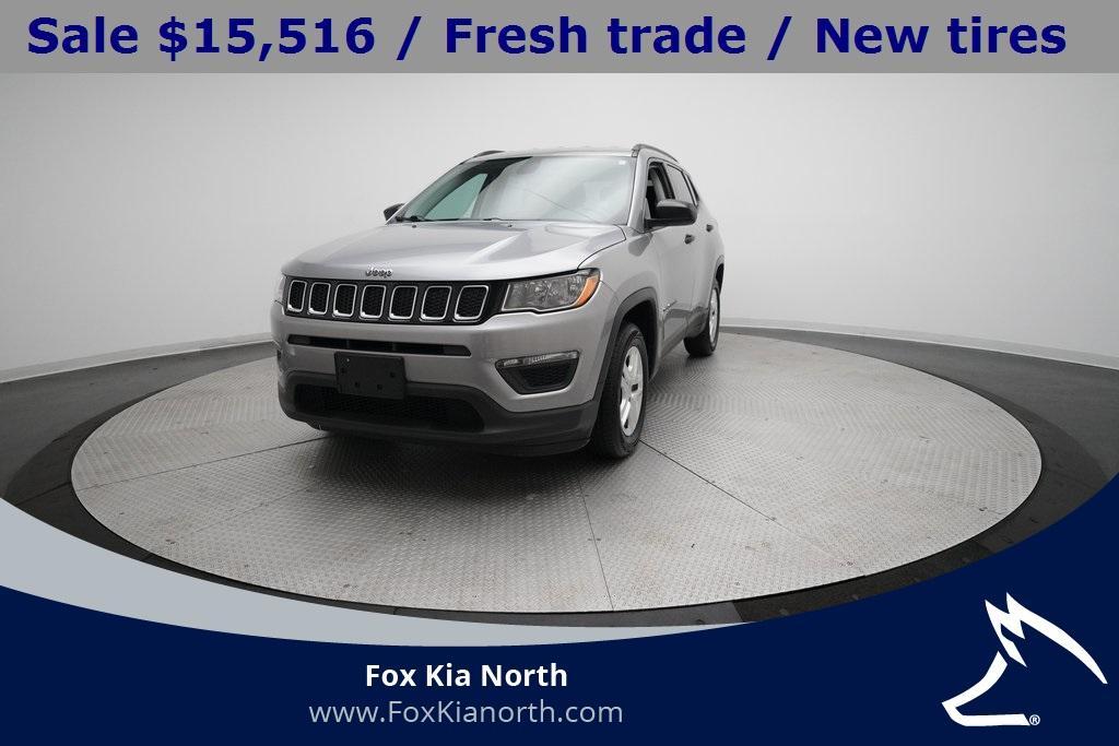 used 2018 Jeep Compass car, priced at $15,516