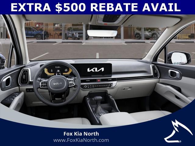 new 2025 Kia Sorento car, priced at $39,676