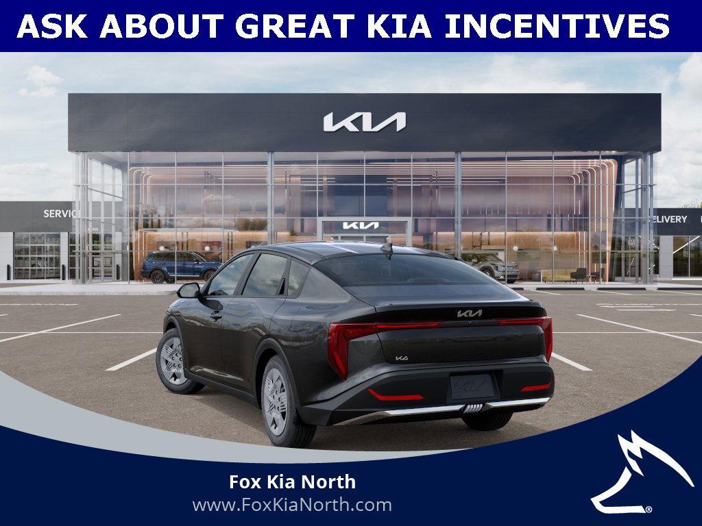 new 2025 Kia K4 car, priced at $22,433