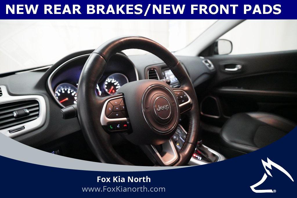 used 2018 Jeep Compass car, priced at $14,353