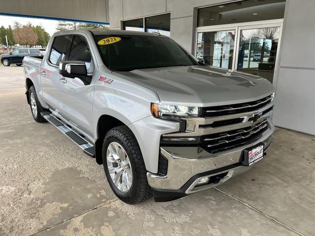 used 2021 Chevrolet Silverado 1500 car, priced at $34,995