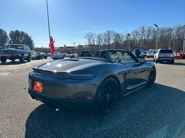 used 2021 Porsche 718 Boxster car, priced at $75,900