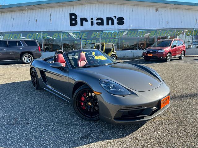 used 2021 Porsche 718 Boxster car, priced at $75,900