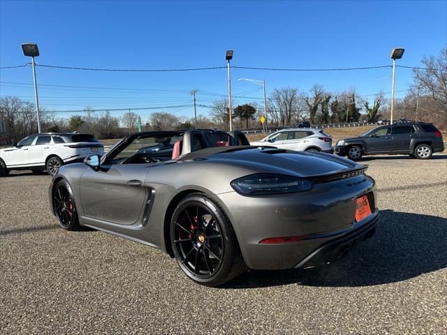 used 2021 Porsche 718 Boxster car, priced at $75,900