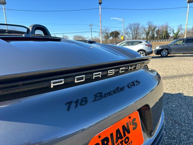 used 2021 Porsche 718 Boxster car, priced at $75,900