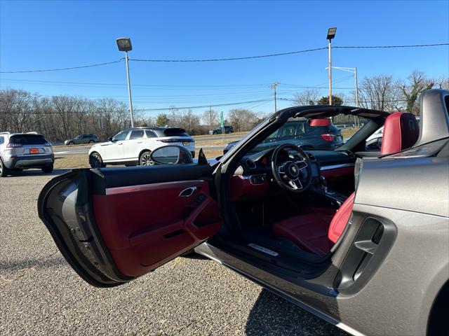 used 2021 Porsche 718 Boxster car, priced at $75,900