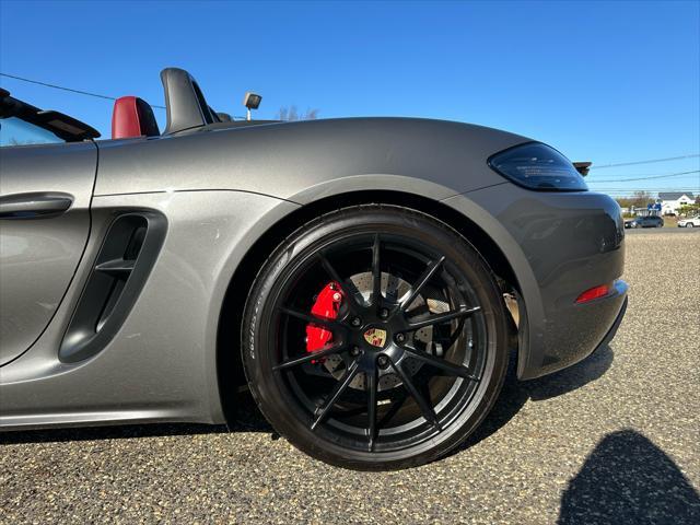 used 2021 Porsche 718 Boxster car, priced at $75,900