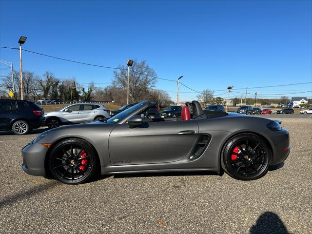 used 2021 Porsche 718 Boxster car, priced at $75,900