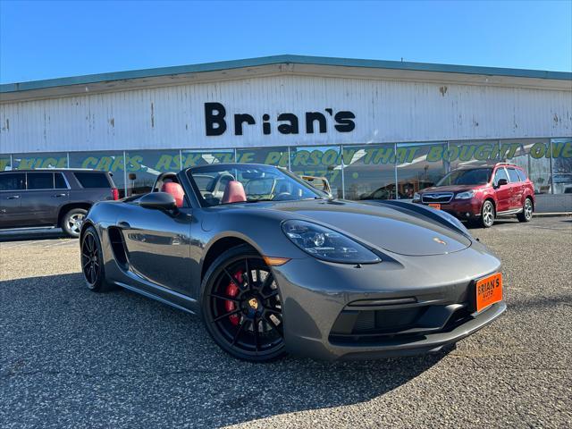 used 2021 Porsche 718 Boxster car, priced at $75,900