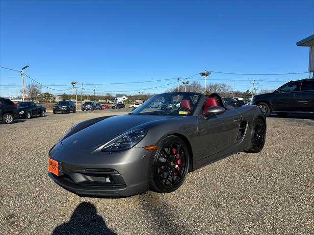 used 2021 Porsche 718 Boxster car, priced at $75,900