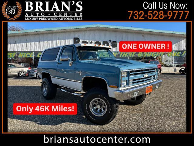 used 1987 Chevrolet Blazer car, priced at $39,900