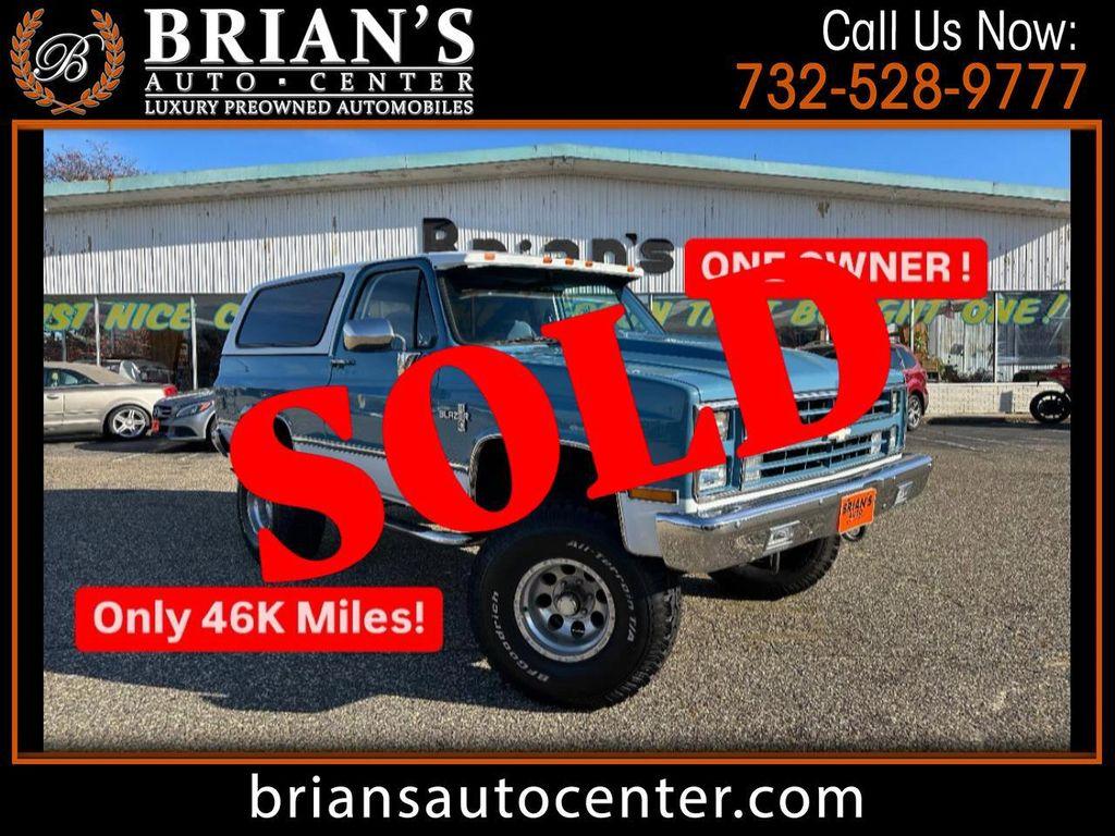 used 1987 Chevrolet Blazer car, priced at $34,900