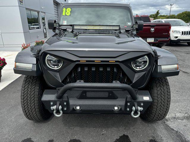 used 2018 Jeep Wrangler Unlimited car, priced at $30,000