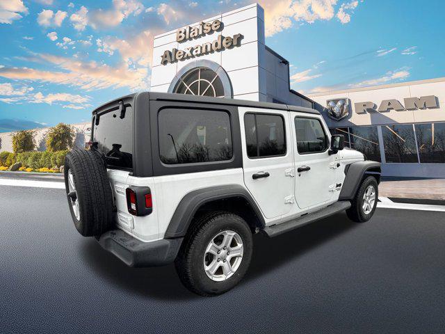 used 2021 Jeep Wrangler Unlimited car, priced at $28,500