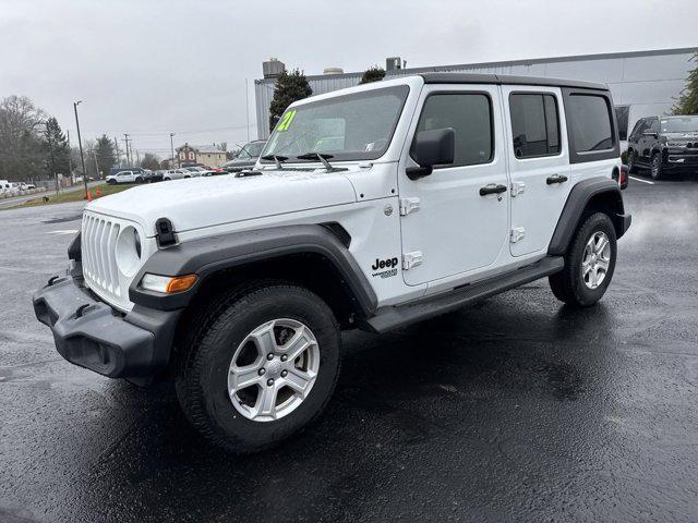 used 2021 Jeep Wrangler Unlimited car, priced at $28,500