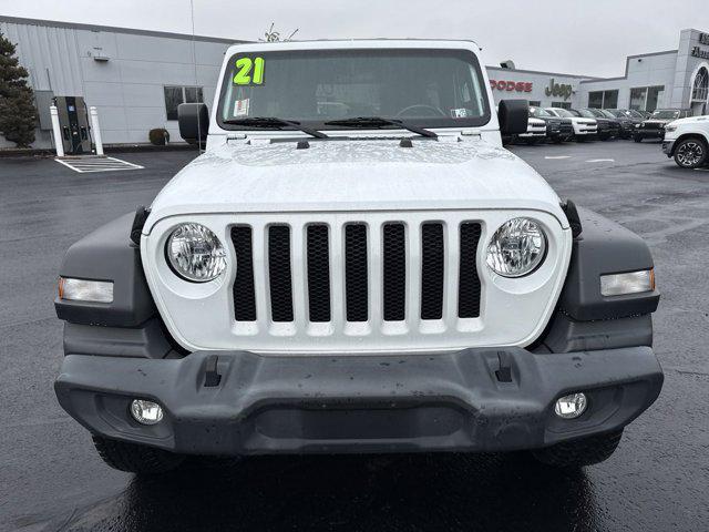 used 2021 Jeep Wrangler Unlimited car, priced at $28,500