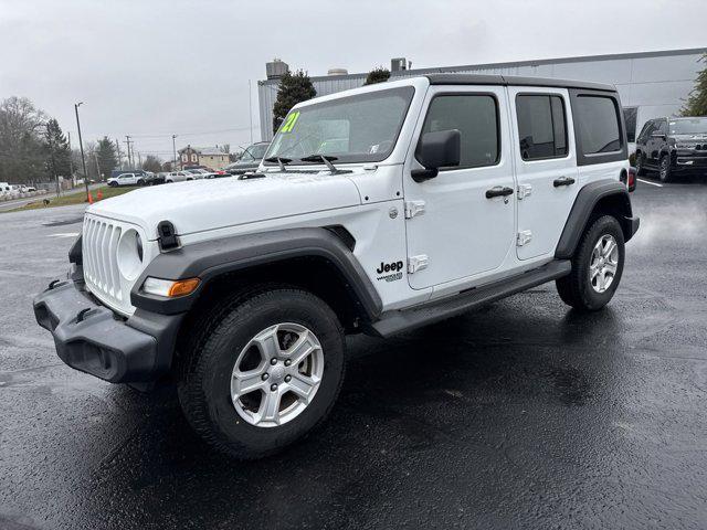 used 2021 Jeep Wrangler Unlimited car, priced at $29,888