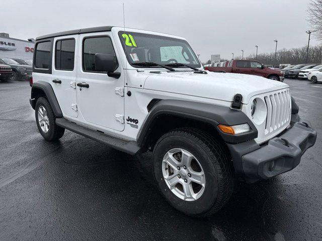 used 2021 Jeep Wrangler Unlimited car, priced at $29,888