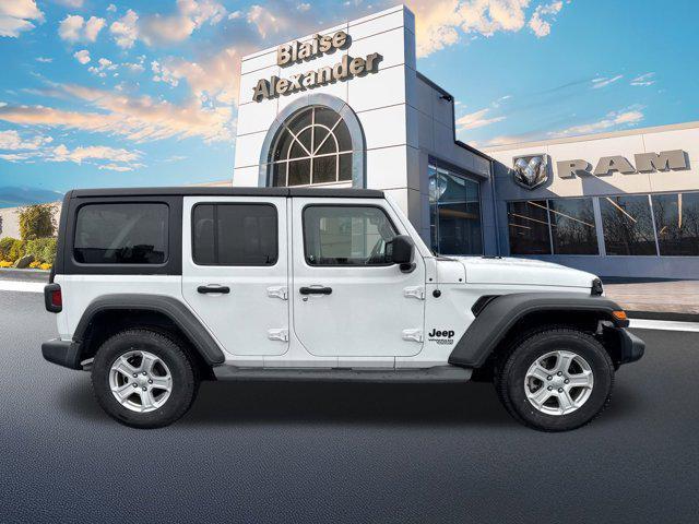 used 2021 Jeep Wrangler Unlimited car, priced at $28,500