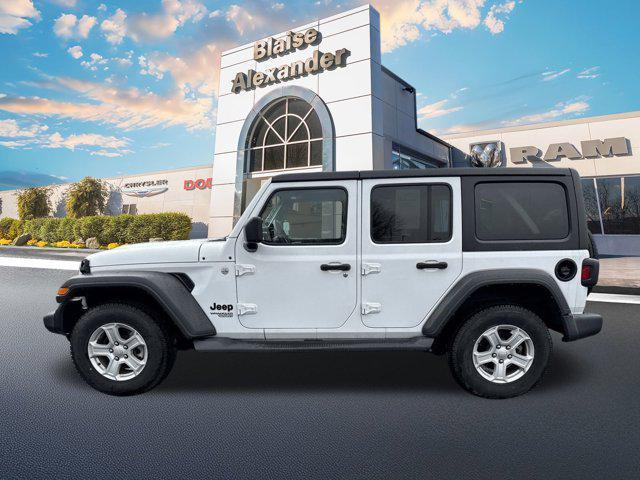 used 2021 Jeep Wrangler Unlimited car, priced at $28,500