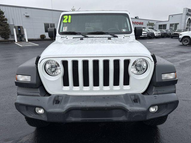 used 2021 Jeep Wrangler Unlimited car, priced at $29,888