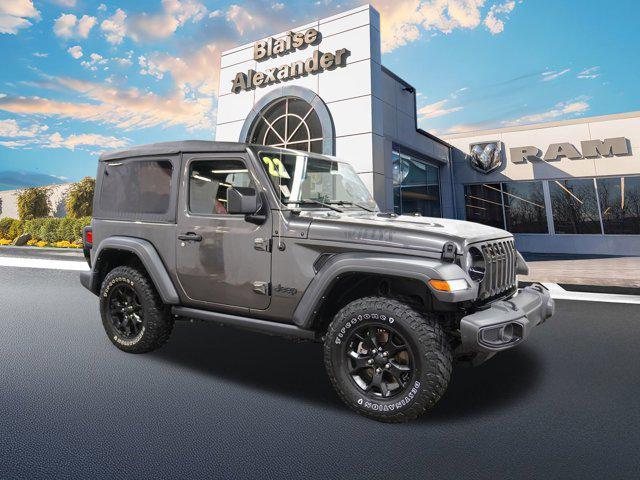 used 2022 Jeep Wrangler car, priced at $28,500