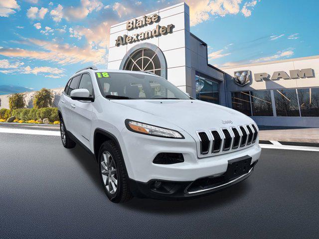 used 2018 Jeep Cherokee car, priced at $19,287