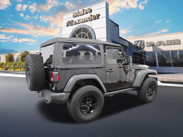 used 2021 Jeep Wrangler car, priced at $29,500