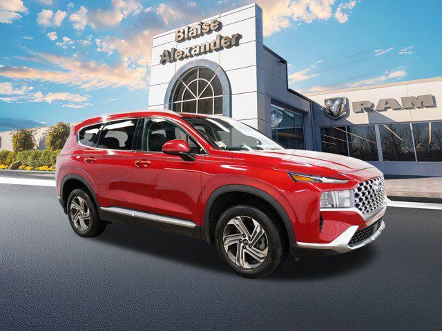 used 2021 Hyundai Santa Fe car, priced at $24,000