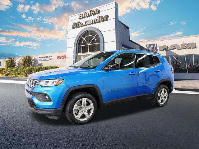 used 2024 Jeep Compass car, priced at $21,500