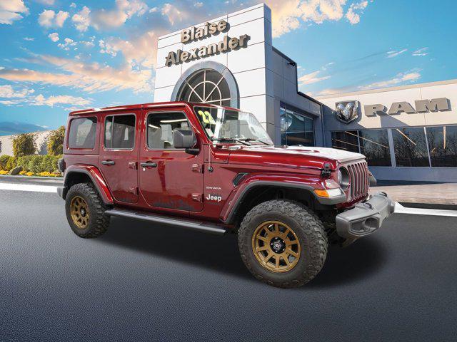 used 2022 Jeep Wrangler Unlimited car, priced at $37,000