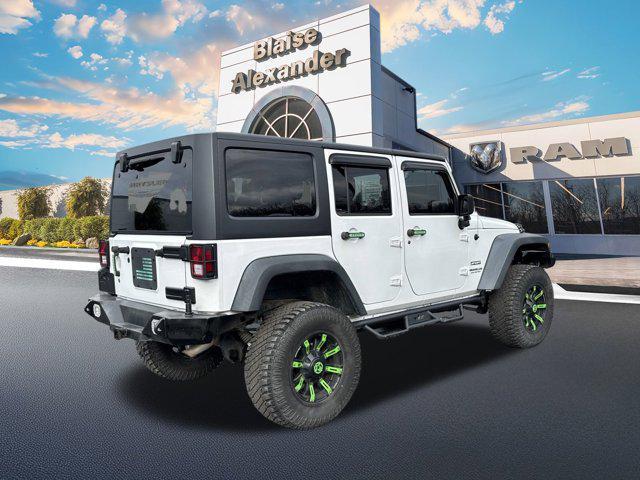 used 2016 Jeep Wrangler Unlimited car, priced at $20,000