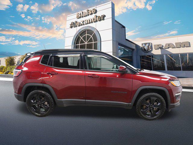 used 2021 Jeep Compass car, priced at $20,000