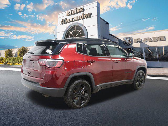 used 2021 Jeep Compass car, priced at $20,000
