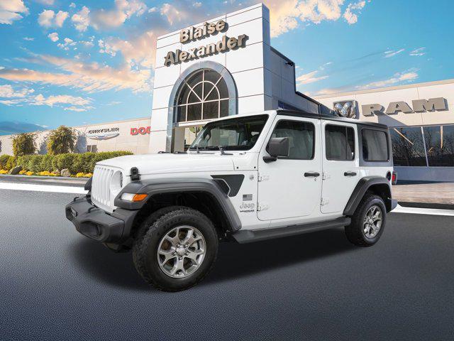 used 2020 Jeep Wrangler Unlimited car, priced at $25,000