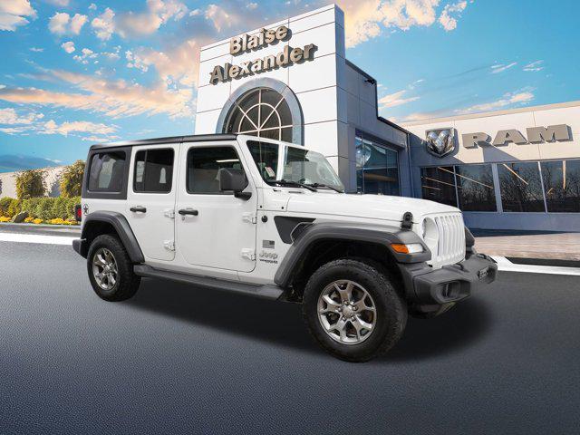 used 2020 Jeep Wrangler Unlimited car, priced at $25,000