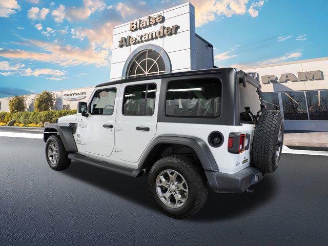 used 2020 Jeep Wrangler Unlimited car, priced at $25,000